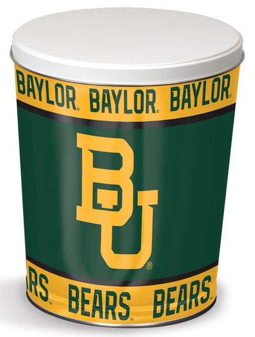 Baylor Bears Popcorn Tin – 3 Gallon