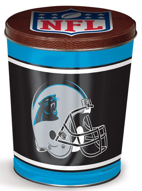 Carolina Panthers Popcorn Tin – 3 Gallon