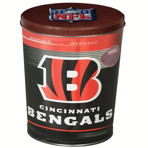 Cincinnati Bengals Popcorn Tin – 3 Gallon