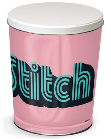 Disney Stitch 3-Flavor Gourmet Popcorn Tin (3-Gallon)