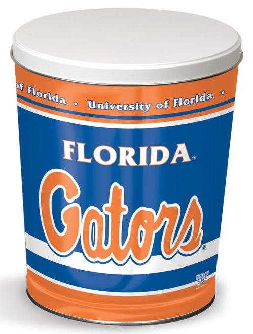 Florida Gators Popcorn Tin – 3 Gallon