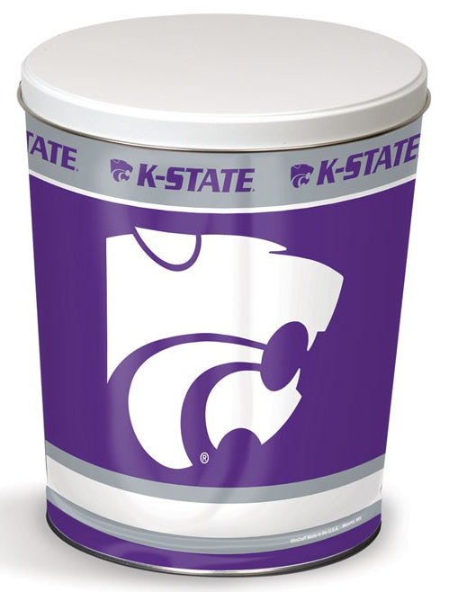 Kansas State Wildcats Popcorn Tin – 3 Gallon