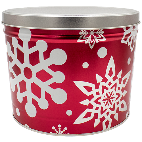 Let It Snow Popcorn Tin – 2 Gallon