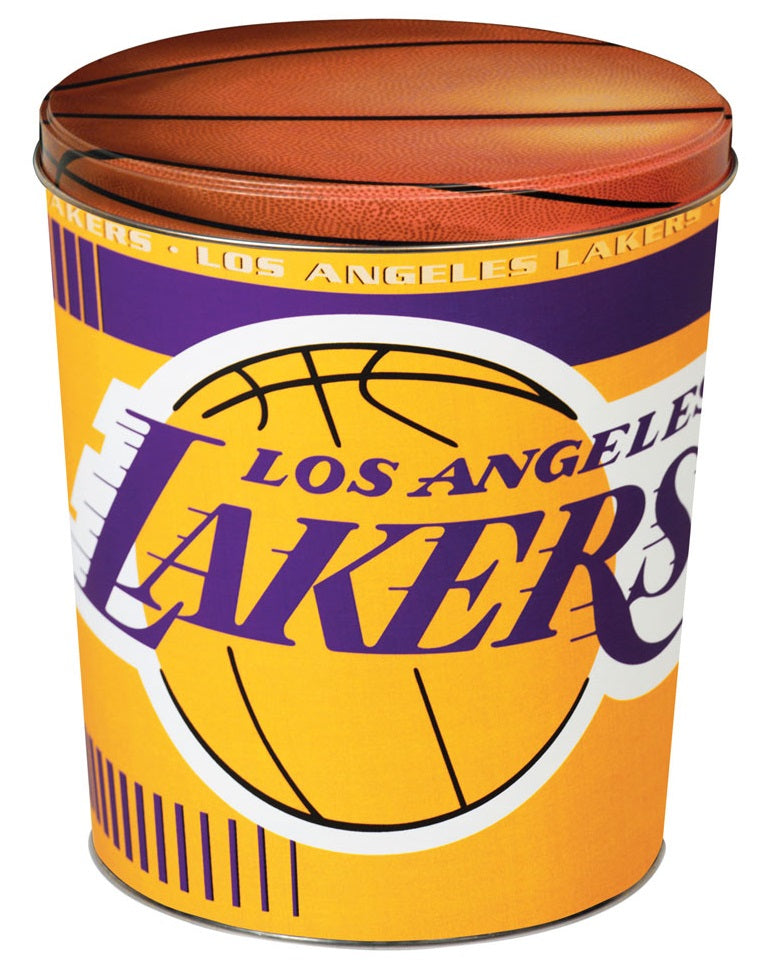 Los Angeles Lakers Popcorn Tin – 3 Gallon