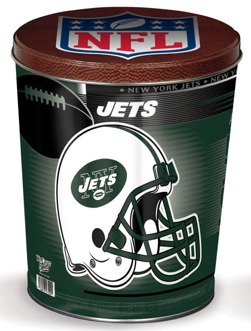 New York Jets Popcorn Tin – 3 Gallon