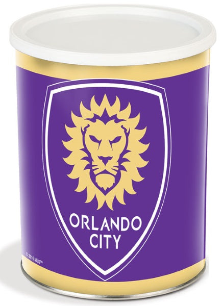 Orlando City SC Lions Popcorn Tin – 1 Gallon