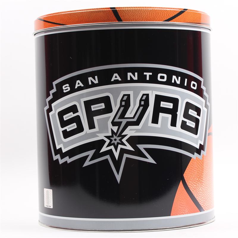 San Antonio Spurs Popcorn Tin – 3.5 Gallon