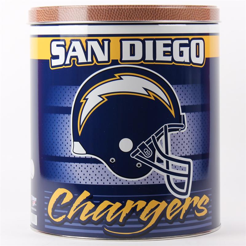 San Diego Chargers Popcorn Tin – 3.5 Gallon
