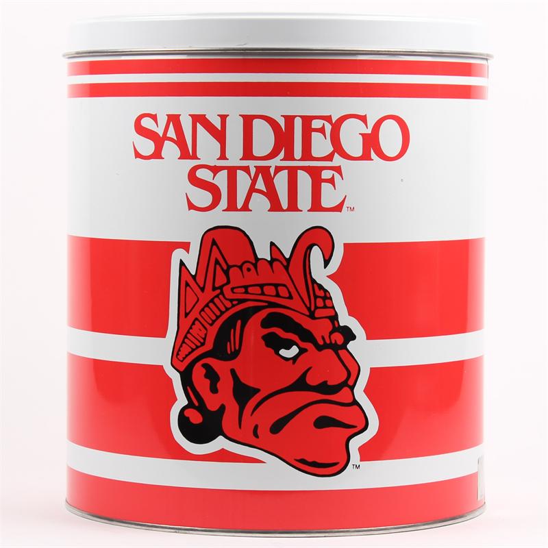 San Diego State Aztecs Popcorn Tin – 3.5 Gallon