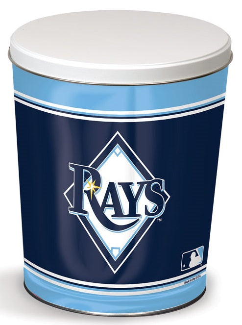 Tampa Bay Rays Popcorn Tin – 3 Gallon