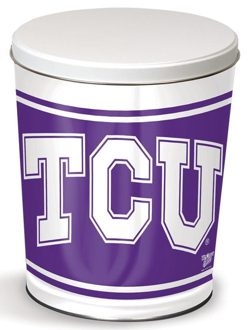 TCU Horned Frogs Popcorn Tin – 3 Gallon