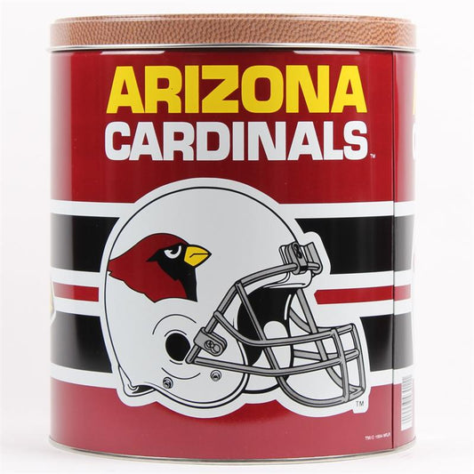 Arizona Cardinals Popcorn Tin – 3.5 Gallon