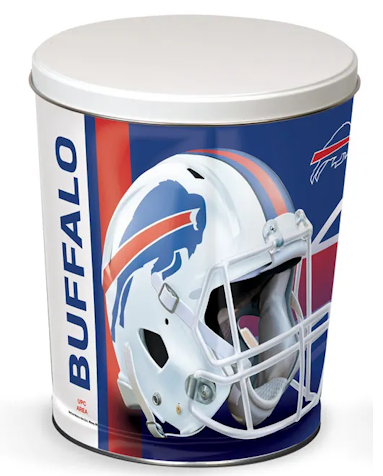 Buffalo Bills Popcorn Tin – 3 Gallon