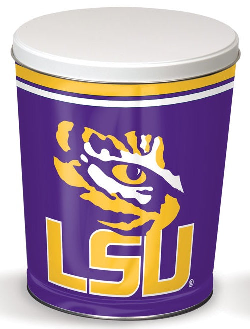 LSU Tigers Popcorn Tin – 3 Gallon