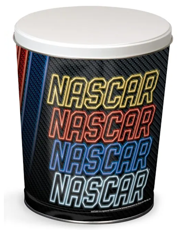 NASCAR 3-Flavor Gourmet Popcorn Tin (3-Gallon)