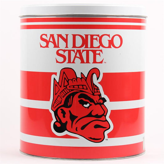 San Diego State Aztecs Popcorn Tin – 3.5 Gallon