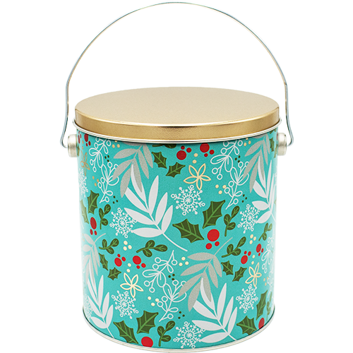 Winters Charm Popcorn Tin – 1 Gallon