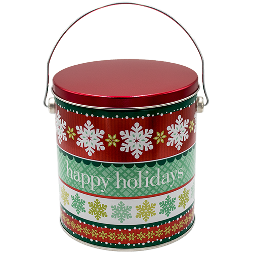Holiday Cheer Popcorn Tin – 1 Gallon